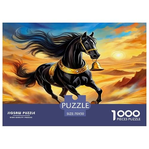 Pferd Puzzle 1000 Teile Schwer Puzzle Spielzeug Lernspiel Impossible Herausforderungsspielzeug Für Erwachsene Und Kinder in Bewährter 70x50cm/1000pcs Pferd Puzzle 1000 Teile Schwer Puzzle Spielzeug Lernspiel Impossible Herausforderungsspielzeug Für Erwachsene Und Kinder in Bewährter 70x50cm/1000pcs von UNRXJZLVM