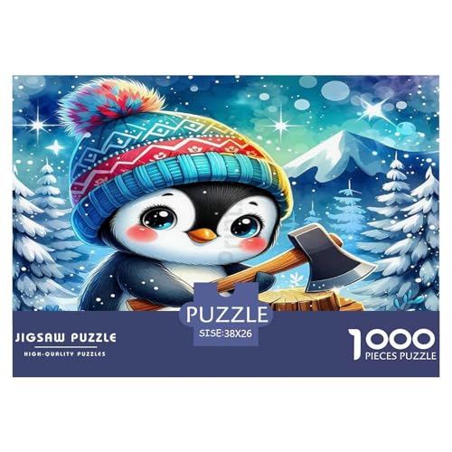 Pinguin Puzzle 1000-teilige Schwer Puzzle Spielzeug Lernspiel Impossible Herausforderungsspielzeug Für Erwachsene Und Kinder Ab 14 Jahren 38x26cm/1000pcs Pinguin Puzzle 1000-teilige Schwer Puzzle Spielzeug Lernspiel Impossible Herausforderungsspielzeug Für Erwachsene Und Kinder Ab 14 Jahren 38x26cm/1000pcs von UNRXJZLVM
