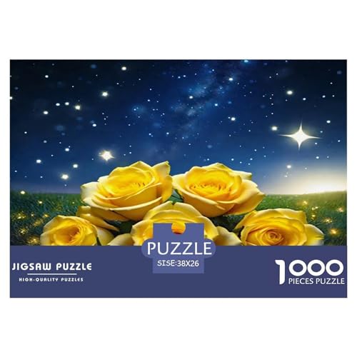 Rose Puzzle 1000 Teile Schwer Puzzle Spielzeug Lernspiel Impossible Herausforderungsspielzeug Für Erwachsene Kinder 38x26cm/1000pcs Rose Puzzle 1000 Teile Schwer Puzzle Spielzeug Lernspiel Impossible Herausforderungsspielzeug Für Erwachsene Kinder 38x26cm/1000pcs von UNRXJZLVM