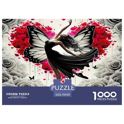 Rose Puzzles 1000 Teile Schwer Puzzle Spielzeug Lernspiel Impossible Herausforderung Spielzeug Für Erwachsene Kinder 70x50cm/1000pcs Rose Puzzles 1000 Teile Schwer Puzzle Spielzeug Lernspiel Impossible Herausforderung Spielzeug Für Erwachsene Kinder 70x50cm/1000pcs von UNRXJZLVM