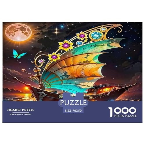 Segelboot Puzzles 1000 Teile Schwer Puzzle Spielzeug Lernspiel Impossible Herausforderungsspielzeug Für Erwachsene Und Kinder Ab 12 Jahren 70x50cm/1000pcs Segelboot Puzzles 1000 Teile Schwer Puzzle Spielzeug Lernspiel Impossible Herausforderungsspielzeug Für Erwachsene Und Kinder Ab 12 Jahren 70x50cm/1000pcs von UNRXJZLVM