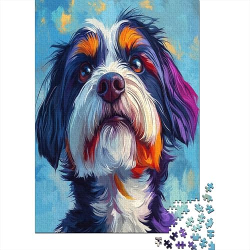 Shih Tzu.. Puzzlespiel 1000 Teile Puzzles Für Erwachsene Lernspiel Herausforderung Spielzeug 1000 Teile Puzzles Für Erwachsene Kinder Erwachsenen Puzzlespiel Puzzel 1000pcs (75x50cm) von UNRXJZLVM