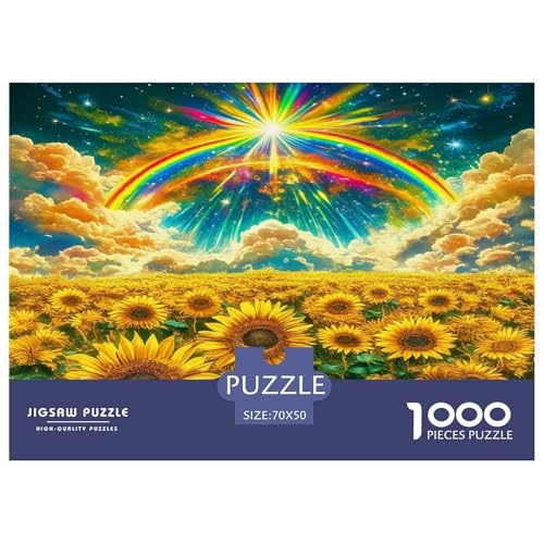 Sonnenblumen Puzzle 1000 Teile Schwer Puzzle Spielzeug Lernspiel Impossible Herausforderungsspielzeug Für Erwachsene Kinder 70x50cm/1000pcs Sonnenblumen Puzzle 1000 Teile Schwer Puzzle Spielzeug Lernspiel Impossible Herausforderungsspielzeug Für Erwachsene Kinder 70x50cm/1000pcs von UNRXJZLVM