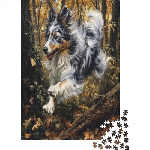 Tibetischer Mastiff Holzpuzzle Erwachsene, 1000 Teile Großes Holzpuzzle Für Erwachsene Und Kinder, Anzug Klassisches Puzzle Für Kinder Ab 12 Jahren Und Erwachsene 1000pcs (75x50cm) von UNRXJZLVM