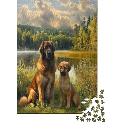 Tibetischer Mastiff Puzzle 1000 Teile,Puzzle Für Erwachsene, Impossible Puzzle,Puzzle 1000 Puzzle Home Dekoration Puzzle,Erwachsenenpuzzle Puzzel 1000pcs (75x50cm) von UNRXJZLVM