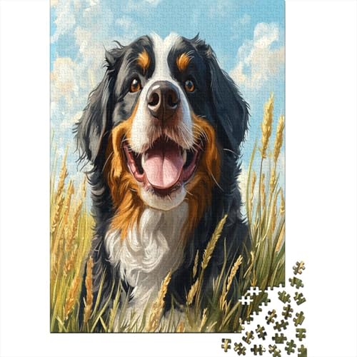 Tibetischer Mastiff Puzzle 1000 Teile,Puzzlespiel Für,Impossible Puzzle,Puzzle Geschicklichkeitsspiel Für Die Ganze Familie, Geschenke Für Männer/Frauen n Puzzel 1000pcs (75x50cm) von UNRXJZLVM