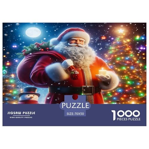 Weihnachtsmann Puzzles 1000 Teile Schwer Puzzle Spielzeug Pädagogisches Spiel Impossible Herausforderung Spielzeug Für Erwachsene Und Kinder Ab 14 Jahren 70x50cm/1000pcs Weihnachtsmann Puzzles 1000 Teile Schwer Puzzle Spielzeug Pädagogisches Spiel Impossible Herausforderung Spielzeug Für Erwachsene Und Kinder Ab 14 Jahren 70x50cm/1000pcs von UNRXJZLVM