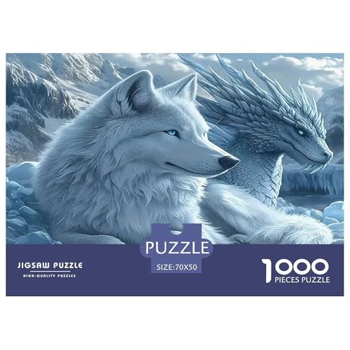 Wolf Puzzles 1000 Teile Schwer Puzzle Spielzeug Pädagogisches Spiel Impossible Herausforderung Spielzeug Für Erwachsene Und Kinder Ab 12 Jahren 70x50cm/1000pcs Wolf Puzzles 1000 Teile Schwer Puzzle Spielzeug Pädagogisches Spiel Impossible Herausforderung Spielzeug Für Erwachsene Und Kinder Ab 12 Jahren 70x50cm/1000pcs von UNRXJZLVM
