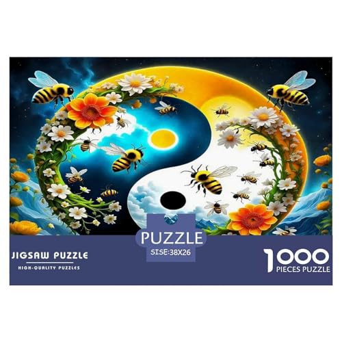 Yin-Yang Puzzles 1000 Teile Schwer Puzzle Spielzeug Pädagogisches Spiel Impossible Herausforderung Spielzeug Für Erwachsene Und Kinder Ab 14 Jahren 38x26cm/1000pcs Yin-Yang Puzzles 1000 Teile Schwer Puzzle Spielzeug Pädagogisches Spiel Impossible Herausforderung Spielzeug Für Erwachsene Und Kinder Ab 14 Jahren 38x26cm/1000pcs von UNRXJZLVM