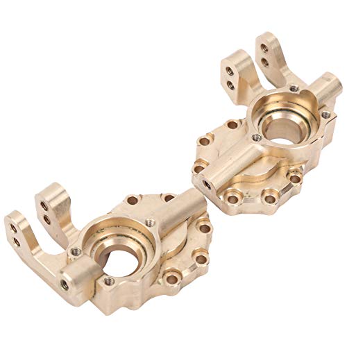 UPALDHOU 2pcs Messingfront Lenkknöchel, Unschlagbare Haltbarkeit, Präzisionstechnik für 1/10 RC -Autorad -Hub, Leistung, Upgrade Wurden Einfach, Authentisch Passend mit Gold UPALDHOU 2pcs Messingfront Lenkknöchel, Unschlagbare Haltbarkeit, Präzisionstechnik für 1/10 RC -Autorad -Hub, Leistung, Upgrade Wurden Einfach, Authentisch Passend mit Gold von UPALDHOU