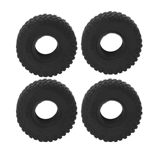 UPALDHOU 4PC RC -Auto -Gummireifen, Leichte und Flexible, Maximale Traktion, Großartige Leistung auf Robustem Gelände, Langlebigem Material und Hoher Stoßdämpfung, Passt für Axiale SCX24 1/24 RC UPALDHOU 4PC RC -Auto -Gummireifen, Leichte und Flexible, Maximale Traktion, Großartige Leistung auf Robustem Gelände, Langlebigem Material und Hoher Stoßdämpfung, Passt für Axiale SCX24 1/24 RC von UPALDHOU