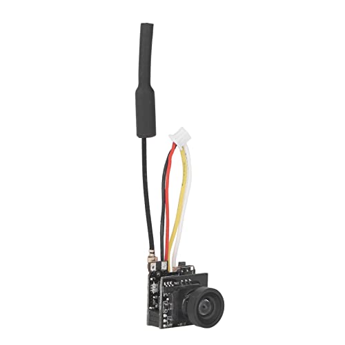 UPALDHOU 5,8G 40CH AIO FPV-Kamera, OSD AIO 5,8G 800TVL HD Micro FPV-Kamera NTSC PAL Umschaltbare FPV-Kamera 150° FOV Horizontal 170° DFOV Diagonaler Betrachtungswinkel von UPALDHOU