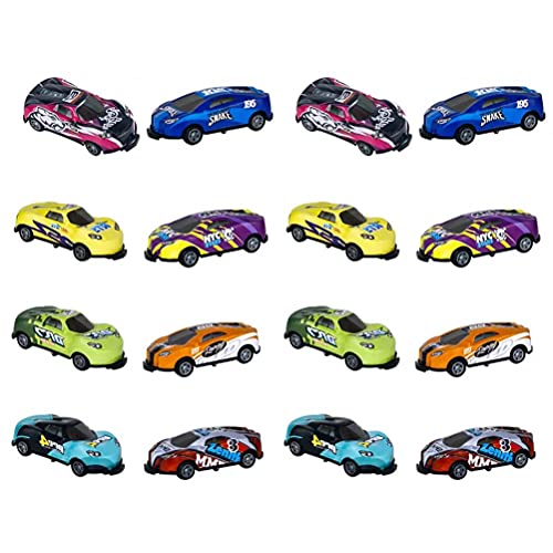 UPALDHOU Flip-Stunt-Autos, 360°-Flip-Jumping-Stunt-Spielzeugautos, Stunt-Legierungsauto-Set für (16PCS) von UPALDHOU