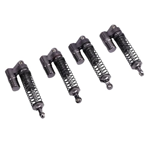 UPALDHOU Fortgeschrittener Unterdruck RC -Auto -Stoßdämpfer, Aluminiumlegierungsdämpfer für 1:10 Crawler Rock Racer Fahrzeug, Verbesserte Stabilität und Traktion, Einfache Installation, Breit UPALDHOU Fortgeschrittener Unterdruck RC -Auto -Stoßdämpfer, Aluminiumlegierungsdämpfer für 1:10 Crawler Rock Racer Fahrzeug, Verbesserte Stabilität und Traktion, Einfache Installation, Breit von UPALDHOU