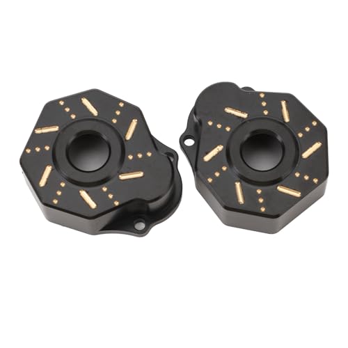 UPALDHOU Messing -Lenkungsknöchel -Portalabdeckung, 2pcs Vordere und Hintere Messingknöchel Portal Abdeckungsgehäuse mit Genauer Größe für das RC Autobalancehandling, Exquisites Aussehen für das UPALDHOU Messing -Lenkungsknöchel -Portalabdeckung, 2pcs Vordere und Hintere Messingknöchel Portal Abdeckungsgehäuse mit Genauer Größe für das RC Autobalancehandling, Exquisites Aussehen für das von UPALDHOU