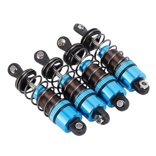 UPALDHOU Professionelle Vibrationskontrolle RC -Stoßdämpfer, Dämpftes Öl 1/10 Skala Aluminiumlegierung Aufhängung Upgrade Set für Off -Straße RC Auto, Universalkompatibilität mit Crawlern, Rock (BLUE) UPALDHOU Professionelle Vibrationskontrolle RC -Stoßdämpfer, Dämpftes Öl 1/10 Skala Aluminiumlegierung Aufhängung Upgrade Set für Off -Straße RC Auto, Universalkompatibilität mit Crawlern, Rock (BLUE) von UPALDHOU