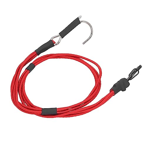 UPALDHOU RC Crawler Winch -Gurt, Elastische Rettungsschleppanhänger -Seilgurt mit Haken, Geeignet für Alle 1/10 und 1/8 RC Autos Vielseitiger Gebrauch, Leichte und Robuste Konstruktion für Easy (Rot) UPALDHOU RC Crawler Winch -Gurt, Elastische Rettungsschleppanhänger -Seilgurt mit Haken, Geeignet für Alle 1/10 und 1/8 RC Autos Vielseitiger Gebrauch, Leichte und Robuste Konstruktion für Easy (Rot) von UPALDHOU