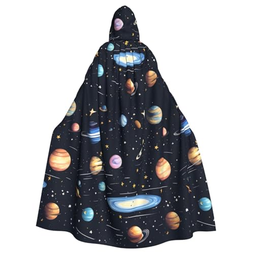 UPGEQMDK The Solar Family Super Large Hooded Cloak For Halloween, Role-Playing, And Theme Parties von UPGEQMDK