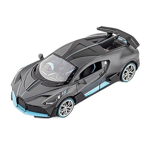 Für DIVO Legierung Sportwagen Modell Diecast Fahrzeuge Metall Auto Modell Sound Und Licht 1:24(Titan) von UPIKIT