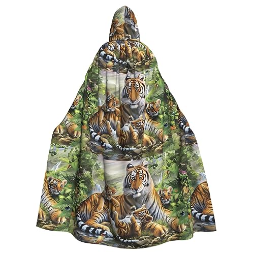 Jungle Tigers Cub Unisex übergroßer Hut Umhang für Halloween Kostüm Party Rollenspiel von UPIKIT