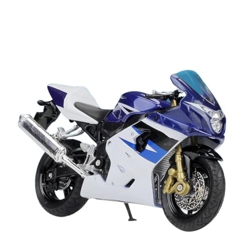 Maßstab 1:18 Für SUZUKI Hayabusa GSX 1300 R Legierung Metall Motorrad Modell Geschenk Ornamente Geschenk Für Motorrad-Liebhaber(Weiß) von UPIKIT