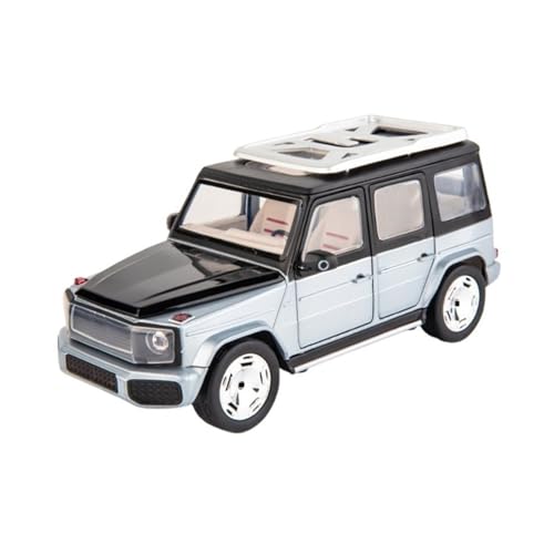 Maßstab 1:24 für EQG Diecast Legierung Metall Off-Road Auto Modell Sound und Licht Auto Modell Geburtstagsgeschenk Auto Ornamente(Titan) von UPIKIT