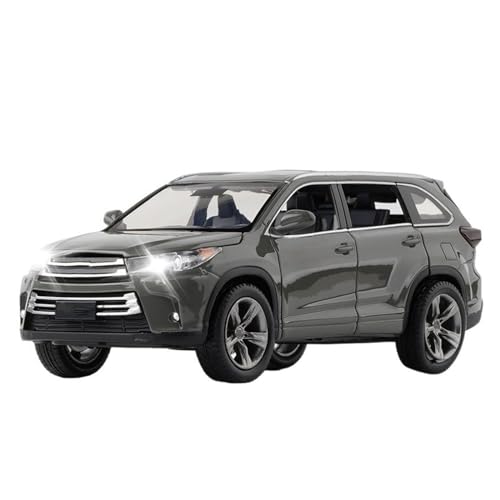 Maßstab 1:32 Für Highlander Legierung Auto Modell Diecast Metall Auto Modell Dekorative Auto Ornamente(Titan) von UPIKIT