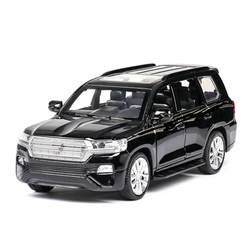 Maßstab 1:32 Für Land Cruiser Legierung Auto Modell Diecast Metall Off-road Auto Modell Geburtstag Auto Ornamente(Black) von UPIKIT