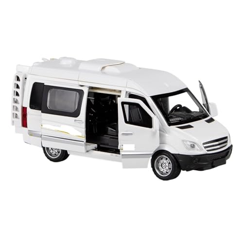 Maßstab 1:32 Für Sprinter Legierung Auto Modell Casts Metall Autos Modell Geburtstagsgeschenk Auto Ornamente(Weiß) von UPIKIT