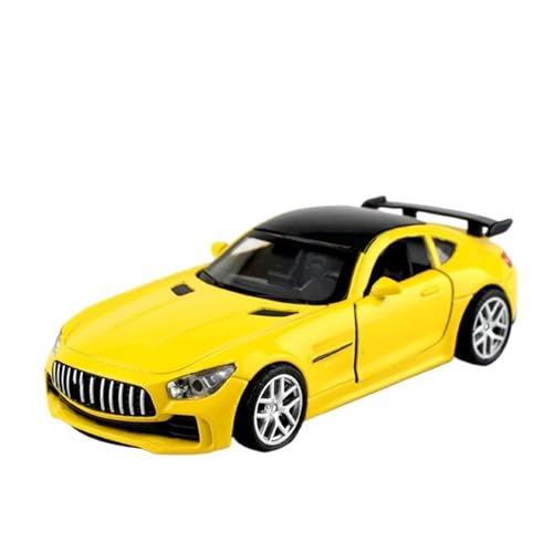 Maßstab 1:36 Für GT Legierung Die Cast Ziehen Zurück Racing Auto Modell Geburtstag Dekorative Auto Ornamente(Yelow) von UPIKIT