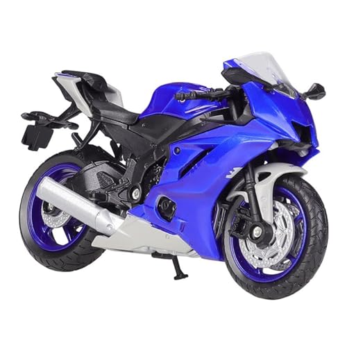 UPIKIT Maßstab 1:18 für Yamaha YZF-R6 2020 Alloy Diecast Metall Motorrad Modell für Motorrad-Enthusiasten von UPIKIT