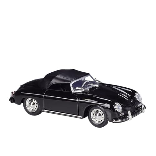 UPIKIT Maßstab 1:24 für 356A Racing Alloy Car Model Diecast Metal Vehicles Model Birthday (Schwarz) von UPIKIT