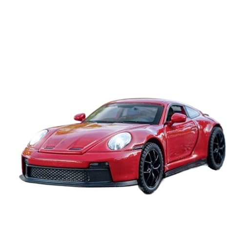 UPIKIT Maßstab 1:32 für 911 GT3 Automodell Metalllegierung Druckguss Sound Licht Automodell Pullback (Red) von UPIKIT