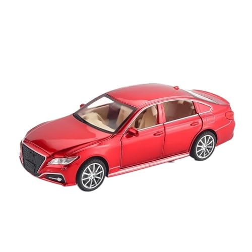 UPIKIT Maßstab 1:32 für Crown Metal Alloy Diecast Vehicles Modell Sound und Licht Pull Back Car Modell Geburtstag Weihnachten (Rot) von UPIKIT