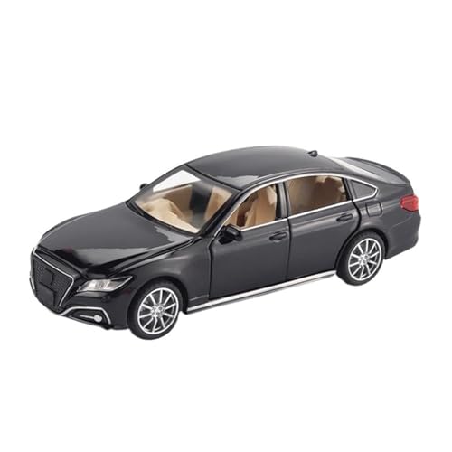 UPIKIT Maßstab 1:32 für Crown Metal Alloy Diecast Vehicles Modell Sound und Licht Pull Back Car Modell Geburtstag Weihnachten (Schwarz) von UPIKIT