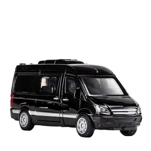 UPIKIT Maßstab 1:32 für Sprinter Diecast aus Metalllegierung Modell Auto Sound und Licht Modell Auto Geburtstag (Schwarz) von UPIKIT