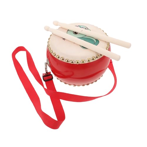 1 Satz Tambourin Instrumente Für Kinder Trommelinstrument Musikspielzeug Trommel Zum Singen Und Tanzen Trommel Spielzeug Handtrommel Spielzeugtrommeln Tragbare Trommel PVC UPKOCH von UPKOCH