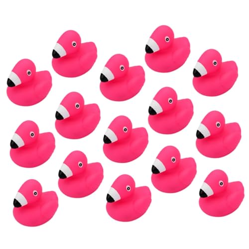 15 Teiliges Babyparty Zubehör Meerjungfrau Ente Großpackung Mini Kinderspielzeug Flamingo Mini Flamingo Rosa Flamingo Badespielzeug Für Kleines UPKOCH von UPKOCH