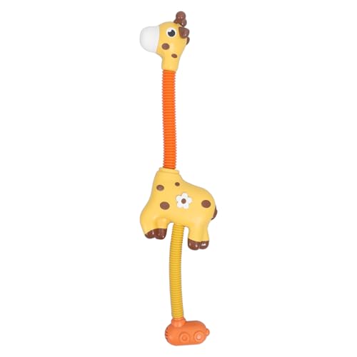 1stk Giraffen-duschkopf Badewanne Badespielzeug Für Babys Elektrischer Sprinkler Für Giraffen Duschbrause Automatische Giraffendusche Yellow Plastik UPKOCH von UPKOCH