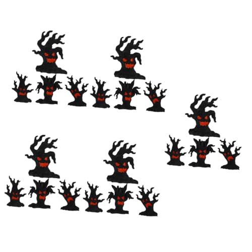 20 STK Dekorative Ornamente der Dryade Gruselige Halloween-Dekoration Halloween-Miniaturen zum Basteln Halloween Baummonster Dekoration Miniaturdekoration für Halloween Minifiguren UPKOCH von UPKOCH