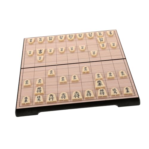 Japanisches Schach Magnetisches Schachbrett Schachbrett Klappschachspiel Reisebrettspiele Magnetische Dame Brettspiel Reise Sh Spiel Schachbrett Aus Holz UPKOCH von UPKOCH