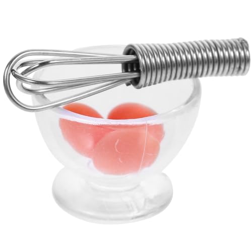 UPKOCH 1/12 Miniatur-Schneebesen Und Rührschüssel Puppenhaus-Dekorationszubehör Miniatur-Eierschläger Mini-Ei-Modelle Miniatur-Lebensmittelspielzeug Rollenspielspielzeug B UPKOCH 1/12 Miniatur-Schneebesen Und Rührschüssel Puppenhaus-Dekorationszubehör Miniatur-Eierschläger Mini-Ei-Modelle Miniatur-Lebensmittelspielzeug Rollenspielspielzeug B von UPKOCH