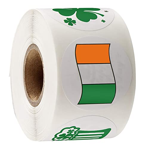 UPKOCH 1 San Patri Aufkleber St. Patricks Aufkleber Verpackungsaufkleber Aufkleber Für Geschenktüten St. Patricks Day Aufkleber St. Patricks Siegelaufkleber Kupferplattenaufkleber Green von UPKOCH