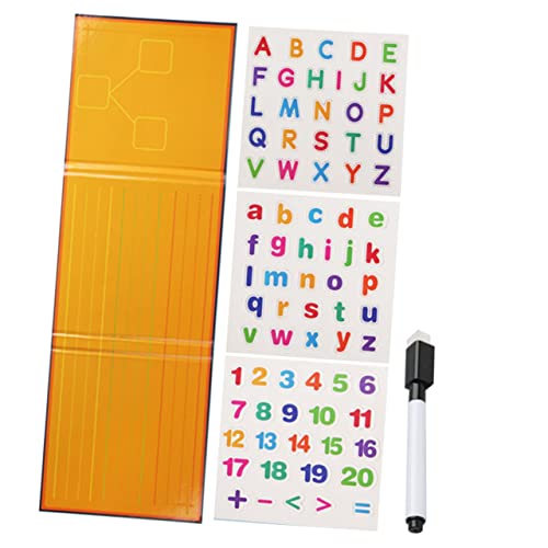 UPKOCH 1 Satz Alphabet-Puzzle-Buch DIY Pädagogische Abziehbilder DIY Rätsel DIY-rätsel Kleinkindspielzeug Bildungsspielzeug Puzzles Papier von UPKOCH