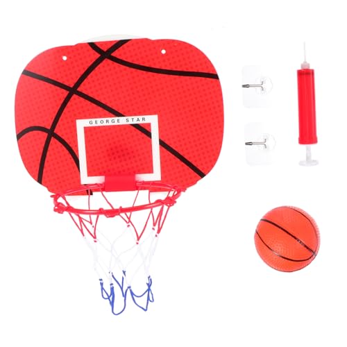 UPKOCH 1 Satz An Der Wand Montierter Basketballkorb Basketballspielzeug Für Mini Basketballnetz Basketball Schieß Für Den Innenbereich Mini Basketball Backboard Selbstklebender von UPKOCH