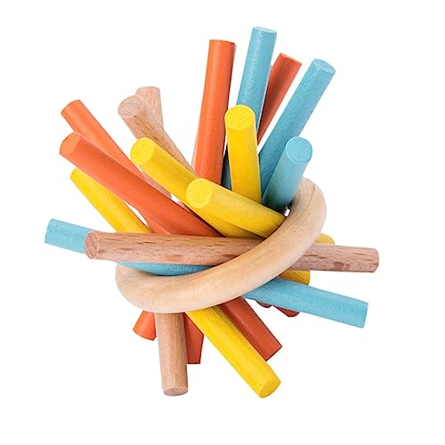 UPKOCH 1 Satz Balance-Stick-Spielzeug Lernspielzeug Für Kinder Schwebebalkenspielzeug Kinder Spielset Kinderspielzeug -Puzzle Puzzlematte Puzzlekleber Spielzeug Colorful Hölzern von UPKOCH