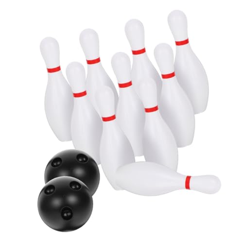 UPKOCH 1 Satz Bowling-Spielzeugset Bowling Kegeln kinderbrettspiel Sportspielzeug draußen Bowlingspiele für drinnen Bowlingkugeln für Plastik von UPKOCH