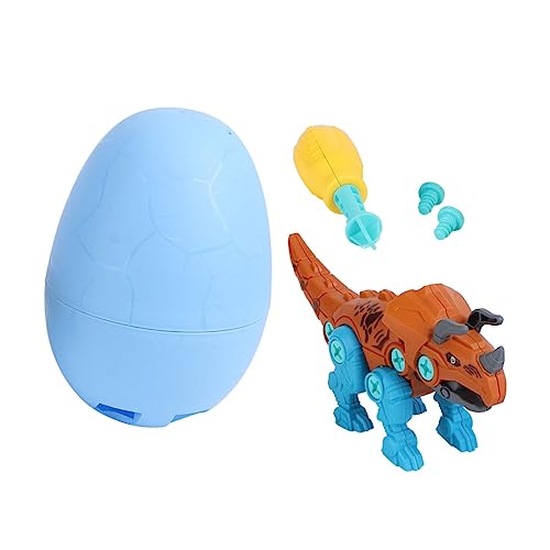 UPKOCH 1 Satz DIY Dinosaurier Eier zerlegen DIY-Spielzeug Dinosaurier-Ei-Modell Spielzeug kinderspielzeug Spielzeug für Kinder Toys Kombinationsspielzeug Spielzeug zerlegen Abs Blue von UPKOCH