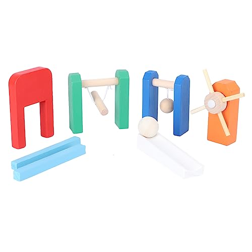 UPKOCH 1 Satz Domino-mechanismus Dominostein-Spielzeug Domino-Spiel-baustein BAU- Und Stapelspielzeug Spielsteine ​​stapeln Dominosteine ​​für Kinder Domino-Auto-Spielzeug Hölzern von UPKOCH