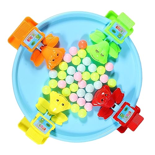 UPKOCH 1 Satz Frosch Spielzeug kinderspielzeug Spielzeug für Kinder The Edith Eger Fun Toy dexte gefräßige Frösche Rührbrett Bohnenspielzeug Essen pädagogisches Spielzeug Abs von UPKOCH